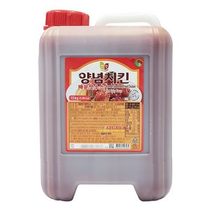 10kg_양념치킨_첫맛_청우_매운맛_소스 2C94, 1개, 10kg