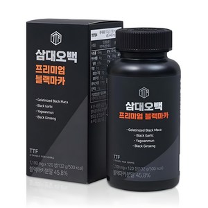 삼대오백 프리미엄 블랙마카, 120정, 132g, 1개