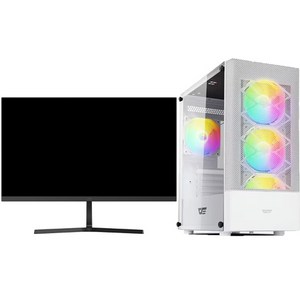 서민컴퓨터 조립컴퓨터 풀세트 조립PC 게이밍PC 게임용 컴퓨터 본체 롤 오버워치 피파 배그 배틀그라운드 펠월드 디아블로 데스크탑 고사양PC, 화이트, 16GB, 512GB, Fee DOS, CG4-1