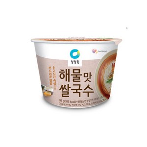 [KT알파쇼핑]청정원 컵쌀국수92g 3종중 (해물 x 10개) +(증정)추가2개, 92g, 12개