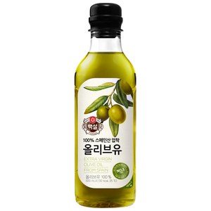 백설 압착 올리브유, 500ml, 1개