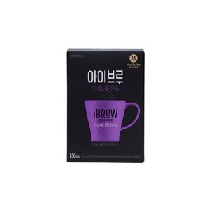 맥널티 아이브루 다크 블렌드 원두커피믹스, 1g, 200개입, 1개