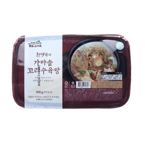 가마솥꼬리수육탕 한명숙가마솥꼬리수육탕800g, 800g, 13개