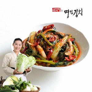 [식품명인 유정임] 열무얼갈이 3kg, 1개