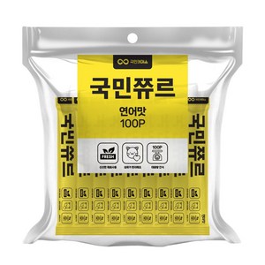 국민쮸르 연어맛 쮸르 15g x 100개 고양이간식 츄르 추르, 연어