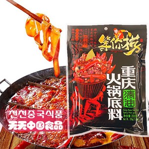 [천천중국식품] 떵니로 청유훠궈소스 200G/사은품 증정, 200g, 1개