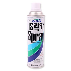 일신 락카 스프레이 페인트 420ml, 무광흑색, 1개