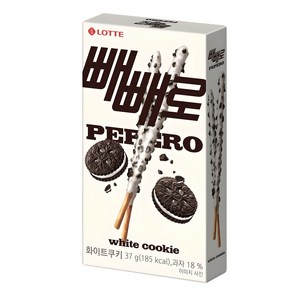 빼빼로 화이트쿠키, 37g, 1개