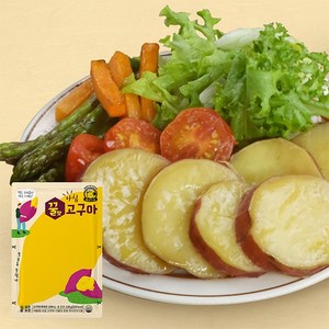 바로드숑 꿀맛 아침 고구마 슬라이스 120g 국내산 실온보관 보존료무첨가, 5개