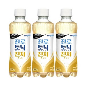 하이트 진로 토닉워터 진저에일 제로 300ml 3개