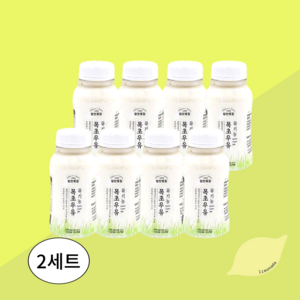 범산목장 유기농 목초우유 동물복지 200ml, 8개