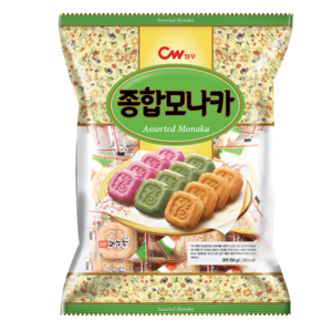 청우 종합모나카 350g 10개 1박스 찹쌀고구마녹차 무