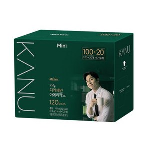 동서식품 카누 미니 디카페인 아메리카노 0.9g x 120개, 01동의함, 120개입, 900mg