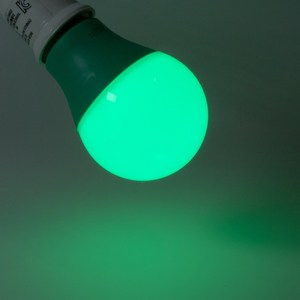 세운상사 컬러전구 led 8w e26led / e26램프 레드led 그린led 블루led, 녹색, 1개