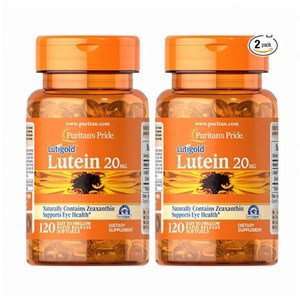 Puitan's Pide 퓨리탄프라이드 루테인 20mg 120캡슐X2 (8개월분), 2세트, 120정