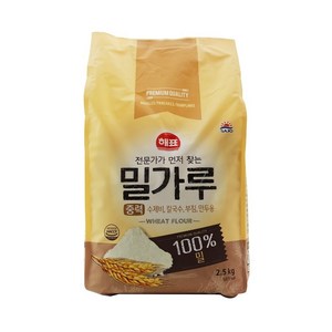 해표 중력 밀가루, 2.5kg, 1개