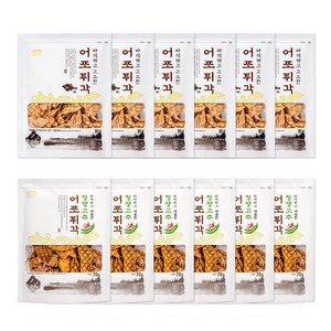 [동일식품 본사]어포튀각 90g 6봉+청양고추 어포튀각 70g 6봉, 1개