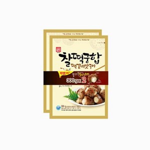 한성기업 찰떡궁합 떡갈비맛구이 1kg X 2개 어묵스프(6g), 600g