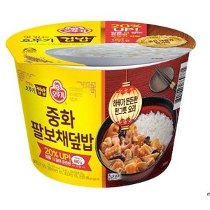 오뚜기 컵밥 중화팔보채덮밥, 310g, 3개