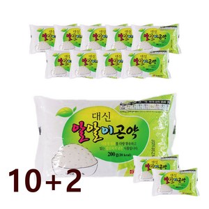 알알이 곤약쌀 200g 100g당 10Kcal 대신물산 습식타입, 12개