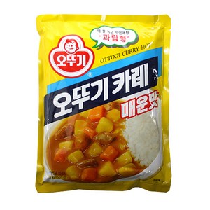 오뚜기 카레 매운맛, 1kg, 1개