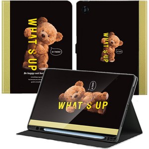 태블리 갤럭시탭S6 라이트 Lite 케이스 P610 P615, WHATS UP