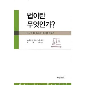 법이란 무엇인가:어느 법실증주의자가 쓴 법철학 입문, 세창출판사, 노베르트 회르스터 저/윤재왕 역