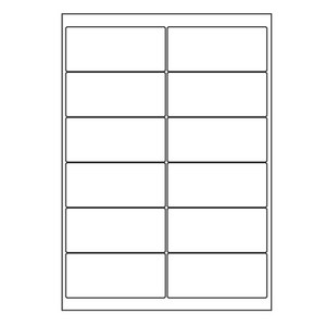 오피스라벨 A4 스티커라벨지 1권 100매 흰색 폼텍 규격 호환 주소라벨 분류표기 우편발송 물류관리 바코드라벨 라벨지 라벨용지, 12칸