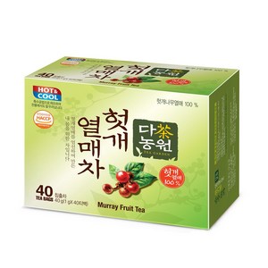 다농원 헛개열매차 티백, 1g, 40개입, 1개