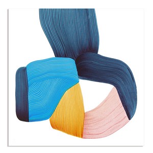 세잔느화실 로낭 부홀렉 ronan bouroullec Multicolor3, 캔버스액자, 48x48cm