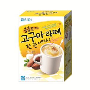 [담터] 고구마라떼 40T, 18g, 40개입, 1개