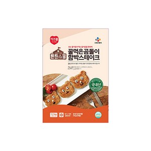 CJ 튼튼스쿨 꿀먹은 곰돌이 함박스테이크 1.2Kg, 1개