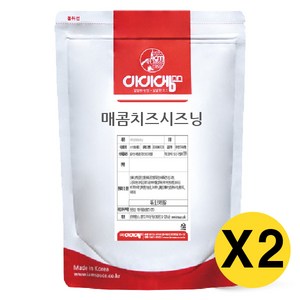 아이엠소스 매콤치즈시즈닝 500g, 2개