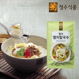 청수 멸치 칼국수 110g1박스20봉, 1개, 2200g