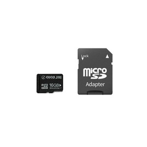 아이나비 정품 블랙박스 메모리카드 16G MicroSDHC 벌크케이스 SD어댑터 포함, 16GB, 1개