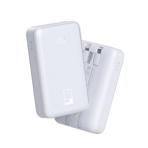 팬톤 22.5W PD 고속충전 빌트인 케이블 보조배터리 20000mAh, Calm Gay