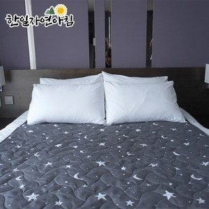 한일자연아침 워셔블 전기요 LC-1122, 더블 (135x180cm), 별 + 달(LC-1122L)