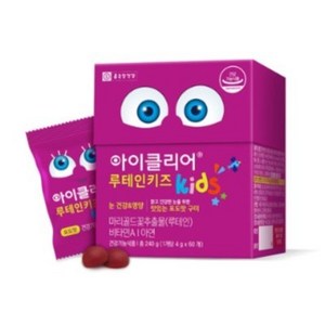 아이클리어 루테인 구미 60p, 60정, 2개