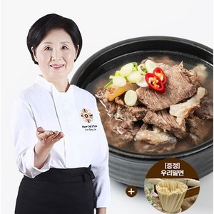 요리연구가 이종임 소 한마리탕 700g 6팩 +밀면 2개 증정, 6개