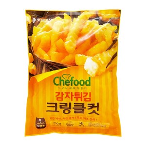 롯데푸드 감자튀김 크링클컷 750g, 1개