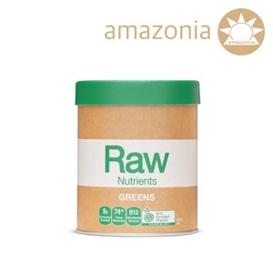 아마조니아 (Amazonia) RAW 단백질 보충제 뉴트리언트 그린스 다이어트쉐이크, 300g, 1개