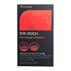 안국약품 피부&ROCH, 30정, 1개