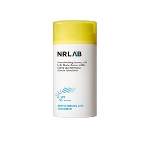 [엔핑] 엔알랩 NR 포토에이징 케어 선스크린 선크림 SPF50+, 1개, 80ml