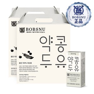 서울대밥스누 오리지널 약콩두유, 190ml, 32개