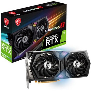 MSI 지포스 RTX 3060 게이밍 X D6 12GB 트윈프로져8 그래픽카드 (MSI코리아)