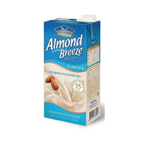 블루다이아몬드 아몬드 브리즈 언스위트, 950ml, 3개