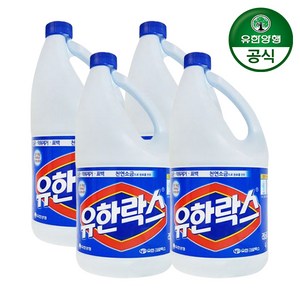 유한락스 레귤러, 4L, 4개