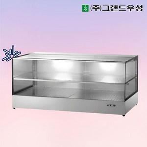 그랜드우성 GWHCFK09HAS2 업소용 온장고 사각 2단 W900 폭400mm 온장쇼케이스, GWHCFK09HAS2 사각 2단