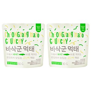 예찬원 바삭군 먹태 청양마요맛, 30g, 2개