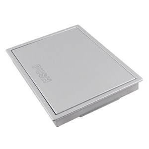 반자동투입구 휴지통 쓰레기통 PVC 대 백색, 반자동투입구/PVC/백색/대